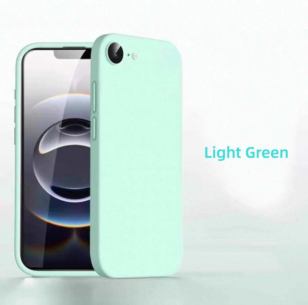 Для чехла iPhone 17e iPhone 17e 16e SE 2026 SE3 Чехол Coque Funda Мягкий Оригинальный Жидкий Силикон Защита Камеры Чехол iPhone 17e