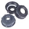 1pc Durable IBC Tank fittings S60X6 Coarse Threaded Cap 60mm Female thread to 1/2",3/4",1" Adaptor Connector