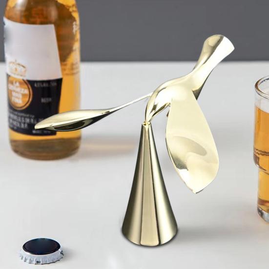 Открывалка для бутылок Tipsy Flying Bird, открывалка для бутылок, скульптурный аксессуар для бара, металлическая открывалка для пива, газировки, сидра для вечеринок, свадеб