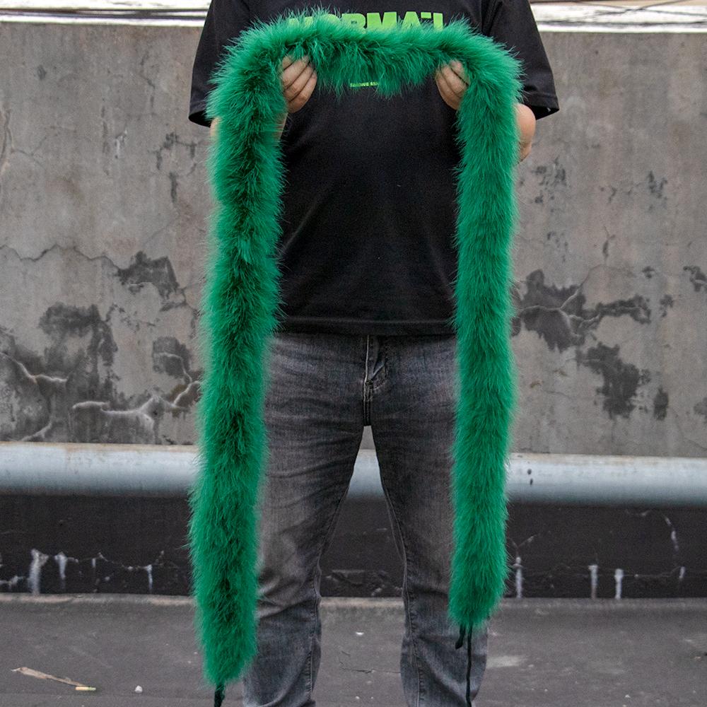 2Yards Colorful Marabou Feather Boa 50g Turkey Plumes Boas Shawl for Wedding Cosplay Clothing Accessory Decoration Plumas Boa