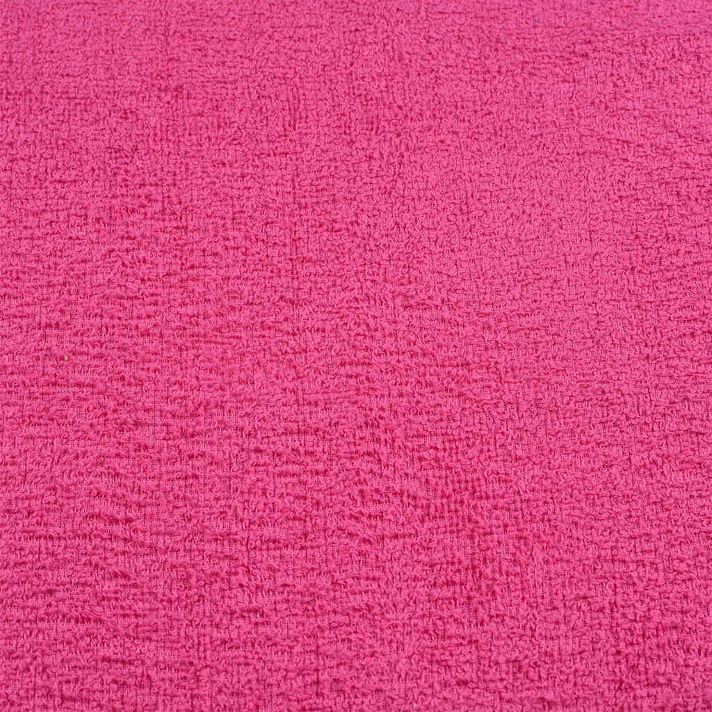 Vidaxl Ręczniki Do Sauny, 10 Szt., Różowe, 80X200 Cm, Bawełna 100%