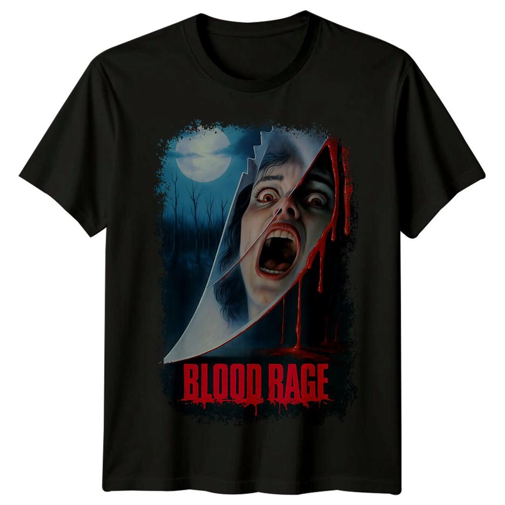 Blood Rage (1987) Movie Poster Inspired T-Shirt Retro 80s Tee