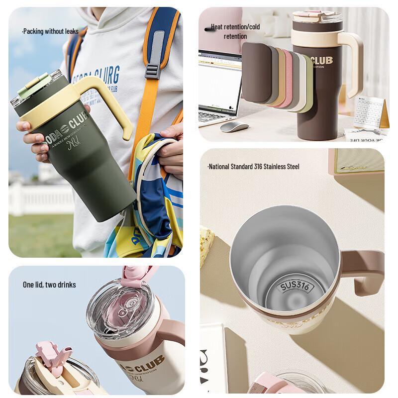 Pepsi 316 Stainless Steel Large Capacity Insulated Water Bottle