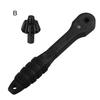 Ratchet Drill Chuck Key Wrench Anti-Slip Handle Ergonomic Multipurpose Universal Double Head Drill Press Chuck Key Mini Ratchet Spanner