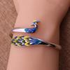 Hand Jewelry Peacock Opening Bracelet Hollow Ethnic Style Bracelet Jewelry Gifts
