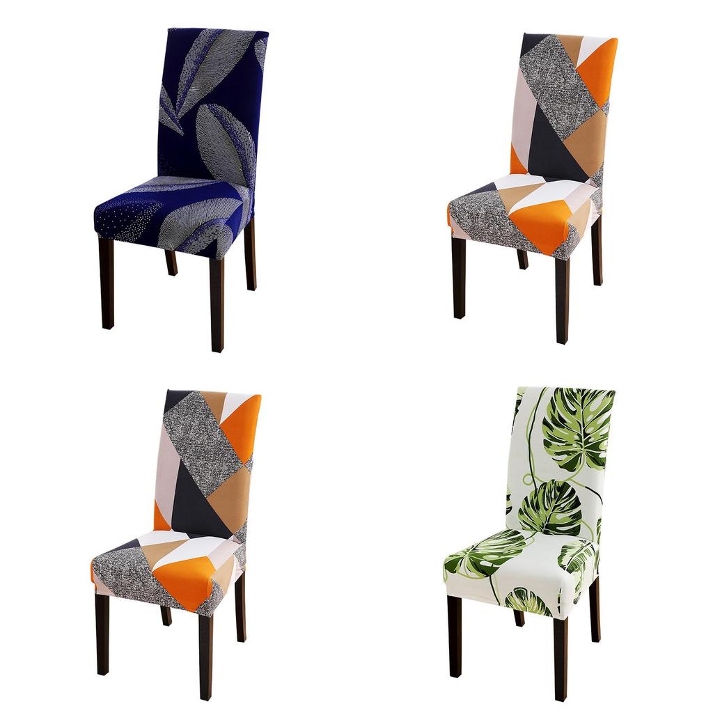 Удобные чехлы на обеденные стулья с эластичной тканью, обладающие отличной эластичностью для идеальной посадки