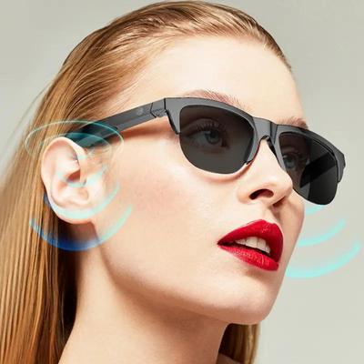 Беспроводные умные очки, наушники, Bluetooth, солнцезащитные очки с открытым ухом, музыка, громкая связь для мужчин и женщин, поляризационные линзы, спортивные очки