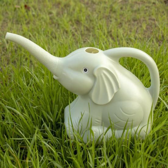 Лейка в форме слона, 2 л, большая емкость, удлиненный носик, цельная конструкция для детей