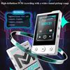 Портативный аудиоплеер MP3 Walkman с Bluetooth 5.3, встроенной памятью 32 ГБ, 2,4-дюймовым сенсорным экраном и функцией записи
