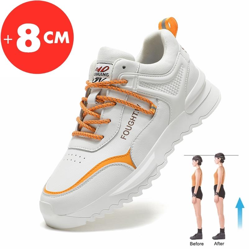 Мужская обувь для увеличения роста, обувь для увеличения роста, кроссовки стельки 8 см, дышащие, мужская спортивная обувь для увеличения роста, мужская