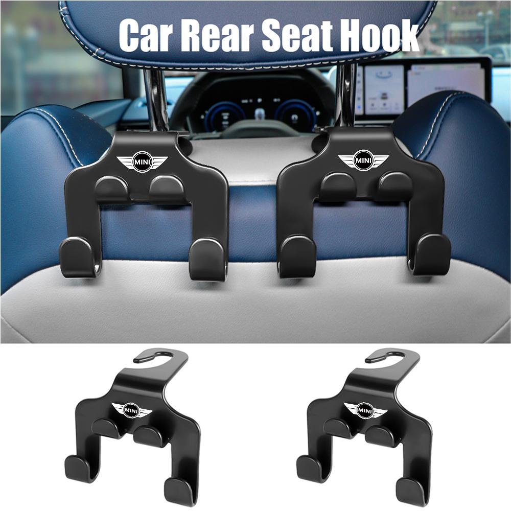 Car Styling Seat Back Hook Hanging Hanger Auto Interior Accessories For MINI Cooper JCW WORKS R55 R56 F55 F56 R57 R58 R59 R60 dd33
