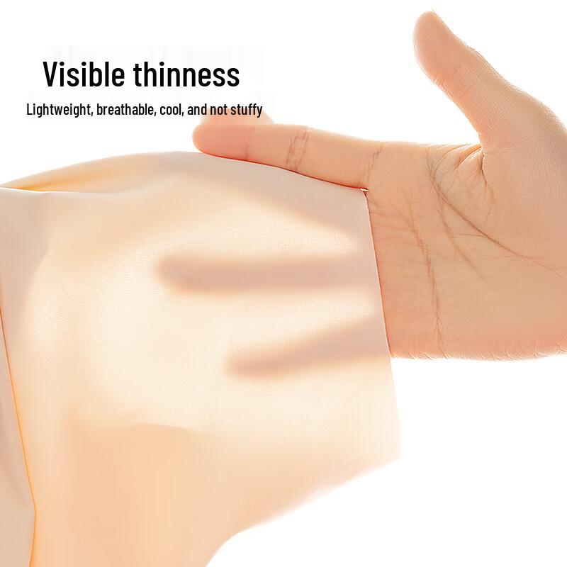 Women's High-Waist Ice Silk Safety Shorts (2-Pack)