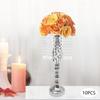 10pcs Crystal Flower Vase Stand Wedding Centerpieces For Table Gold Flower Stand 10pc Crystal Flower Stand Wedding Centerpieces