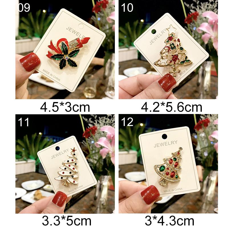 1 шт., подарки для вечеринок, хрустальные рождественские коллекции, брошь, булавки, ювелирные украшения, свадебные аксессуары