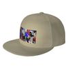 Fashion cat holiday Flat Brim Sun Hat  Sunshade Cap Womens