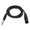 6.35mm To XLR Cable Male To Male 3 Pin Stereo 14 Inch To XLR Balanced Cord for Speaker Microphone