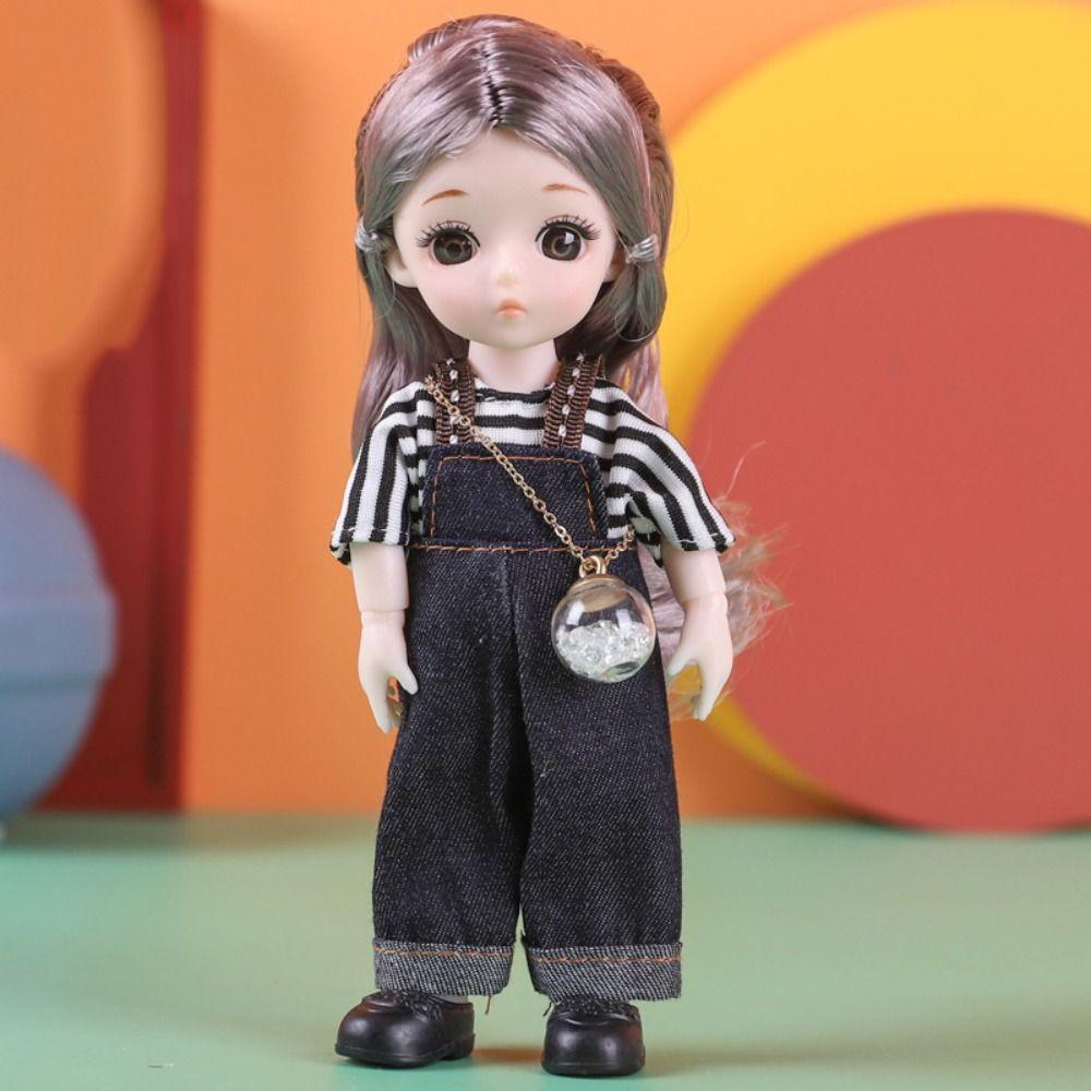 Одеваем куклы BJD 13 подвижных суставов Съемные суставы Кукла Имитация глаз Шарнир Кукла Девочки Подарки