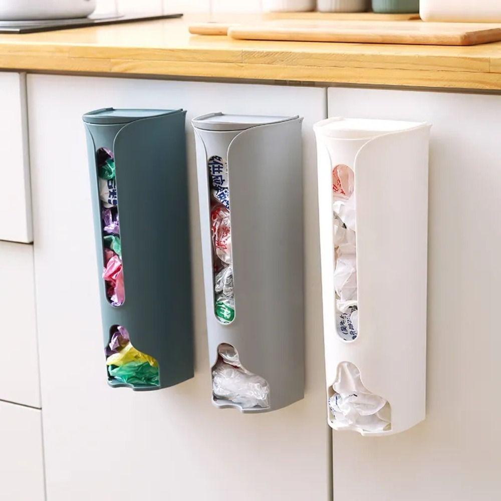 Dustproof Garbage Bag Dispenser Wall-Mounted Panties Socks Organizer New Underwear Storage Box