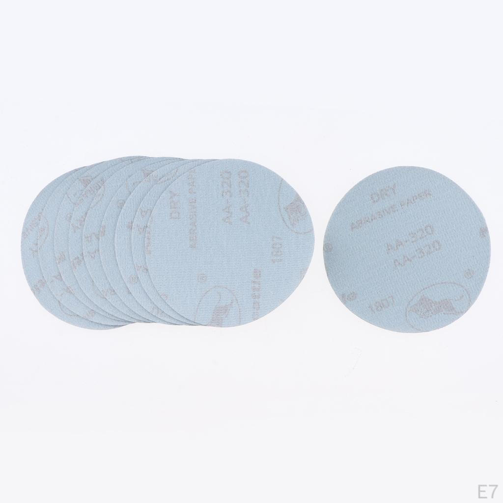 10Pcs 120mm 5inch 80-800Grit Discs Sanding Polishing Pad Equipment Oscillating Tool Pads