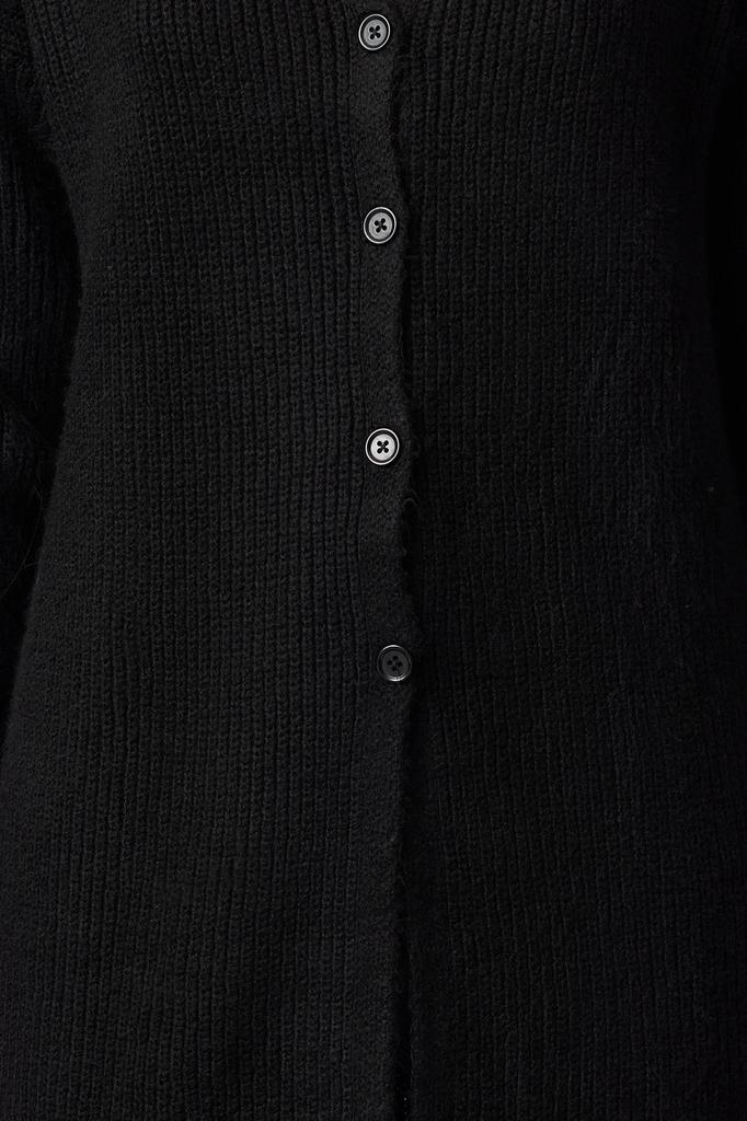 Женский модный стильный кардиган, длинный базовый трикотажный кардиган с камнями