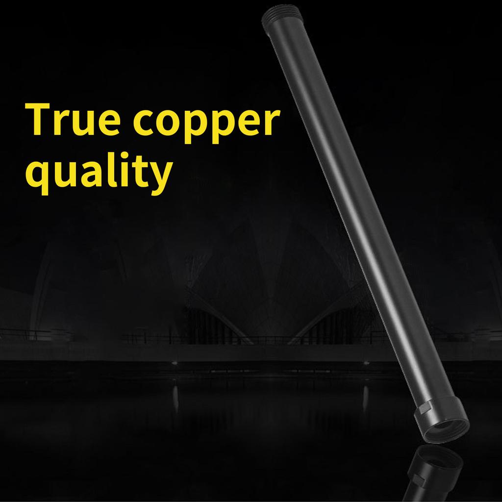 Трубка удлинителя для душа Круглая удлинительная труба для душа 3/4 дюйма Универсальный интерфейс Удлинительная трубка Аксессуары для душа