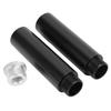2pcs Mic Holder Extension Rod Set Adjustable Length Durable Microphone Holder Upgrade Parts