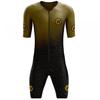 Mens Triathlon Cycling Bodysuit Quick-Dry Compression Suit Sports