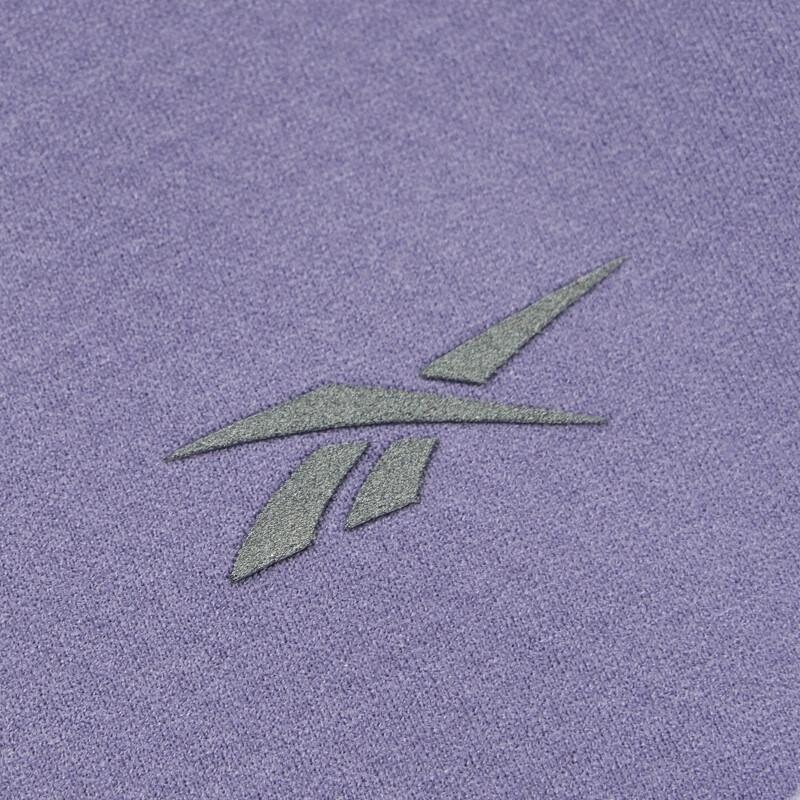 Reebok Бюстгальтер-майка серии однотонный цвет U-образный вырез бесшовный обтягивающий спортивный жилет женские топы фиолетовый 23RMS408WGP0