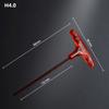 2Pcs Extension Rod T-type Hexagon Wrench Screwdriver Tool Kit T-handles Wrench Screwdriver