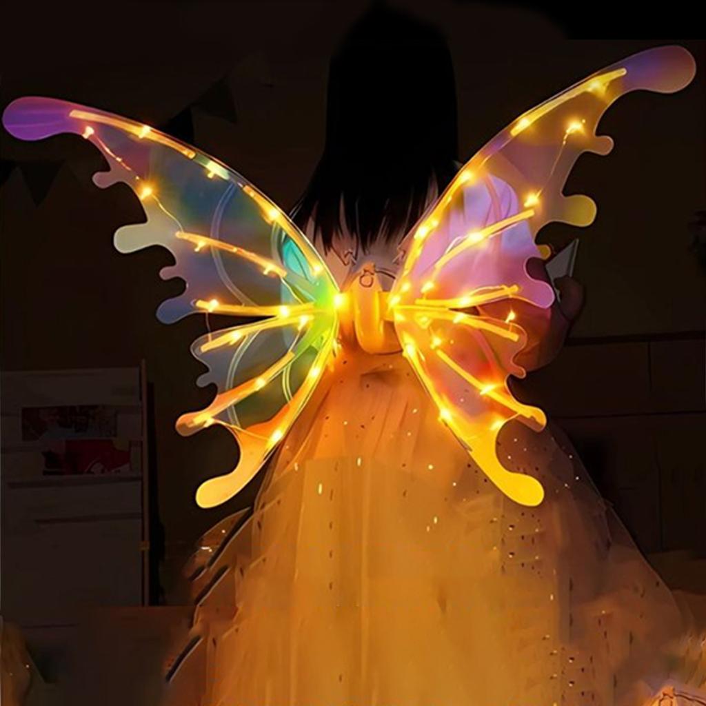 Детская светящаяся бабочка с электрическими крыльями, музыкальный подарок