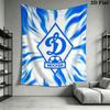 Dynamo Moscow Glory Wall Hanging Printed Fabric Blanket Decorative Tapestries for Bedroom Living Room Home Decor