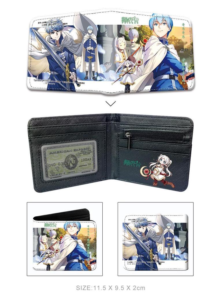 Фрирен: Кошелек для монет 3D-анимация «За гранью конца путешествия» - Стереоскопический рельефный мультяшный дизайн