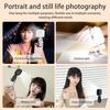 Portable Mobile Phone Fill Light Rechargeable 3Modes Adjustable LED Lamp Clip On For Phone Laptop For Vlog Live Streaming Selfie