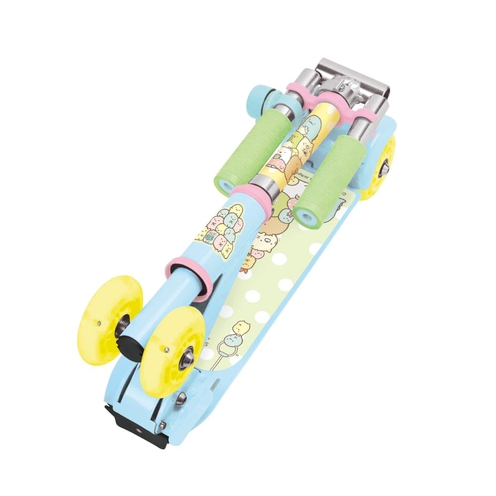 Maruka Easy Skater Sumikkogurashi Toy Sports for Ages 3-6, 4-Wheel Folding Type, 195446