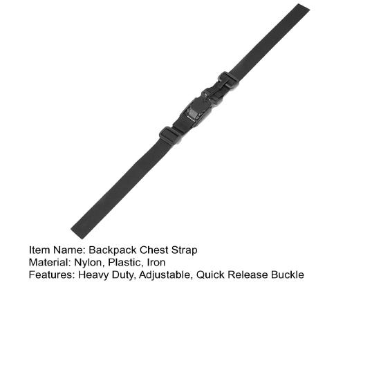 Рюкзак на открытом воздухе, нагрудный ремень, сверхмощный регулируемый рюкзак для кемпинга, пешего туризма, магнитный быстроразъемный ремень с пряжкой, противоскользящий нагрудный ремень