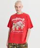 HOODHOOD Alien Piece Short Sleeve T-Shirt Red
