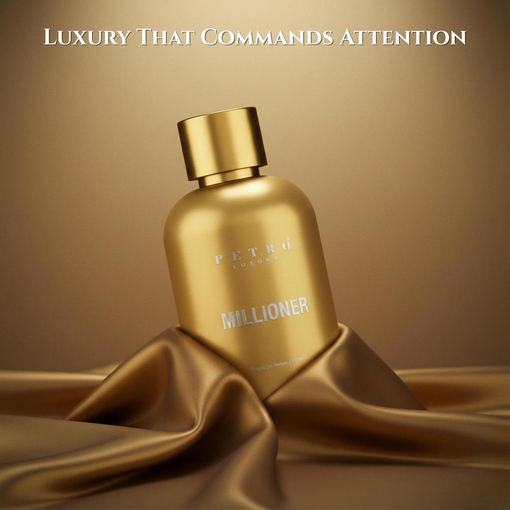 Petro Luxury Millioner Стойкий парфюм для мужчин | Экстракт духов 100 мл |