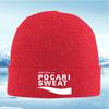 White letters and logo on black Unisex Women Unisex Knitted Hat Beanie Pullover Cap Winter Thermal Warm Christmas Outdoor Cycling H