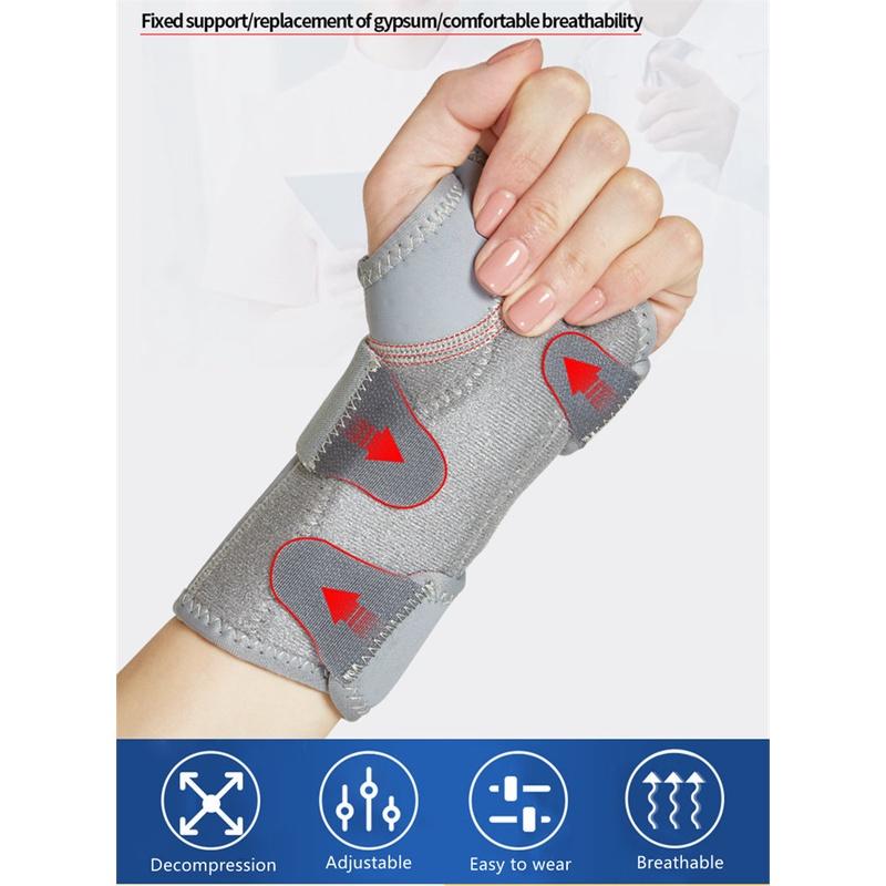 1Pcs Carpal Tunnel Wrist Brace Splints Wrist Support for Arthritis Tendonitis Night Sleep with Palm Massage Pad for Left Right
