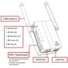 Dual Antenna 2\.4G Wifi Home Office Wifi Signal Extender Wireless Amplifier