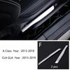 Для Mercedes Benz A class CLA GLA W176 C117 Автомобильная центральная консоль Пепельница Коробка переключения передач Подстаканник Крышка Отделочная полоса Рамка
