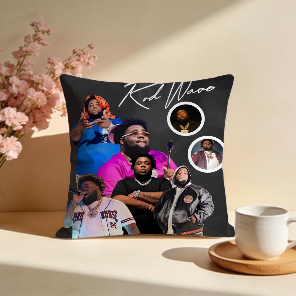 Trendy RRod Waveew Cushion Cover Stylish Washable Pillow Cover Ideal for Couch Bedroom Car Decoration