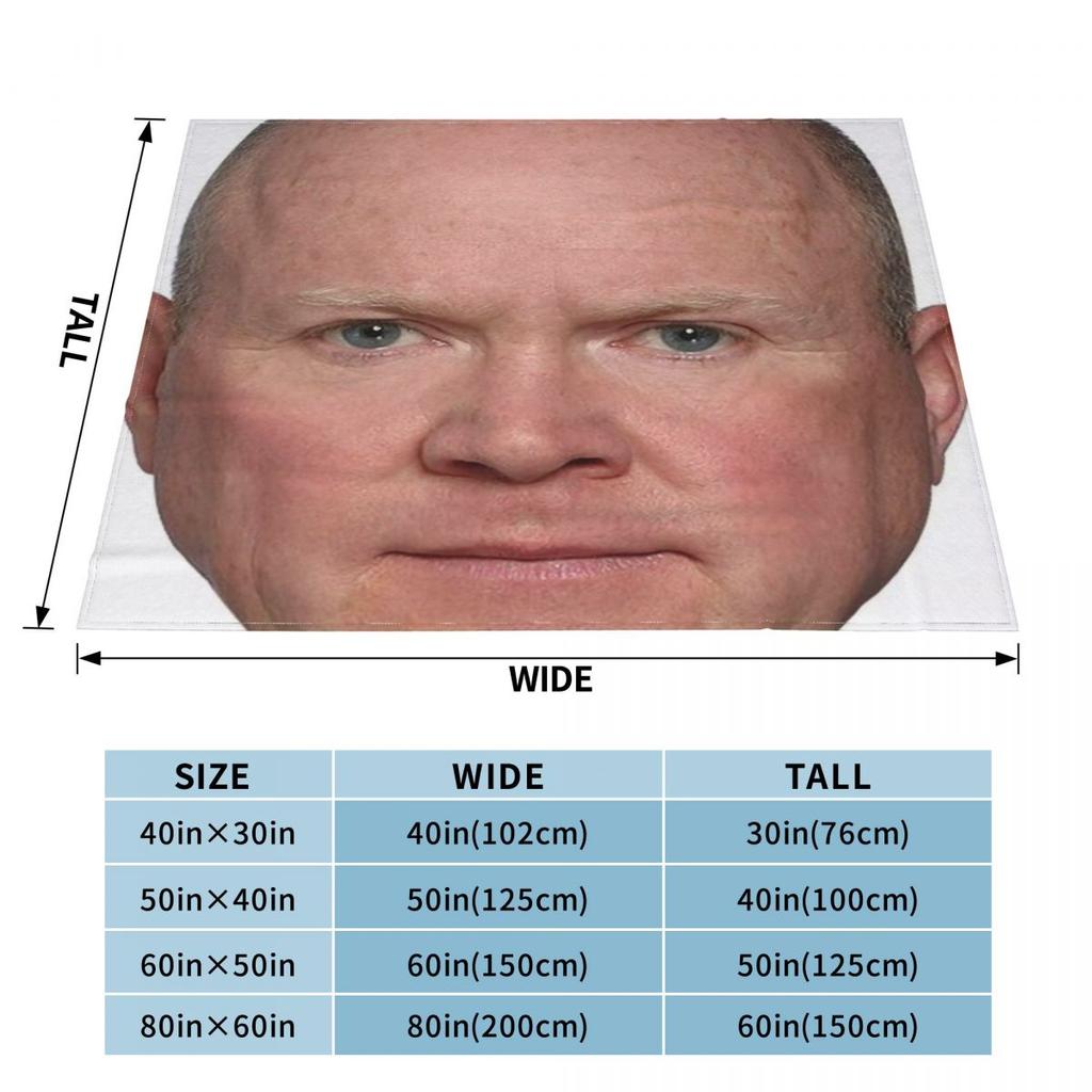 Phil Mitchell 2024 An Ultra-Soft Micro Fleece Blanket