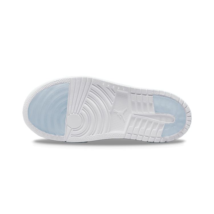 Детские кроссовки Air Jordan 1 Low SE PS Blue Stitch Psychic-Blue Vivid-Green Safety-Orange DR9500-400