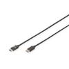 Cable Digitus USB Type-C Connection Cable AK-300138-030-S USB Male 2.0 (Type C), USB Male 2.0 (Type C), Black, 3 M