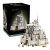 Совместимо с LEGO Властелин Колец Белый Город 11377 Замок Минас Тирит сборные строительные блоки игрушки