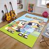 B-Blucy Design Area Rug Personalized Name- Non-Slip, Soft & Cozy Floor Mat for Living Room, Office - Indoor/Outdoor Carpet