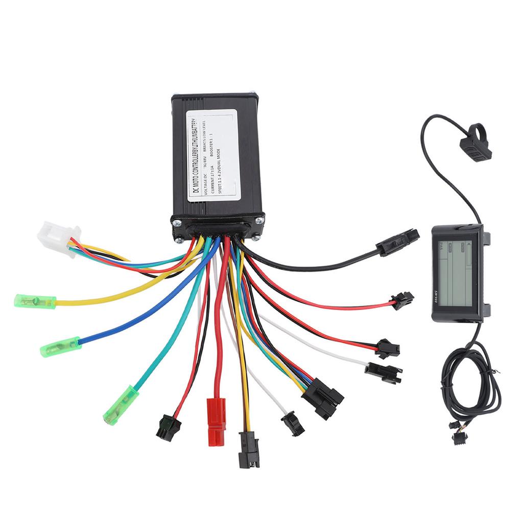 DC 36V 48V 17A 3 Mode Sine Wave Controller SW900 LCD Display Kit for 250W 350W Electric Bike Bicycle Motor Lithium