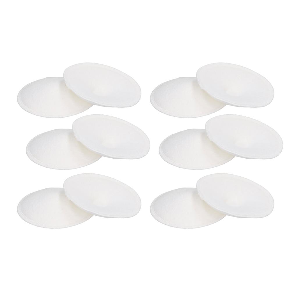 12pcs Washable Breastfeeding Nipple Pads Resuable Nursing Breast Pads for Maternity Breast Feeding