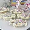 Коробка для торта с крышкой Прозрачная коробка для хранения конфет и закусок Декоративный контейнер для закусок Дни рождения Семейные встречи